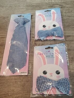 🐦NWT Bow Tie Set - Happy Easter